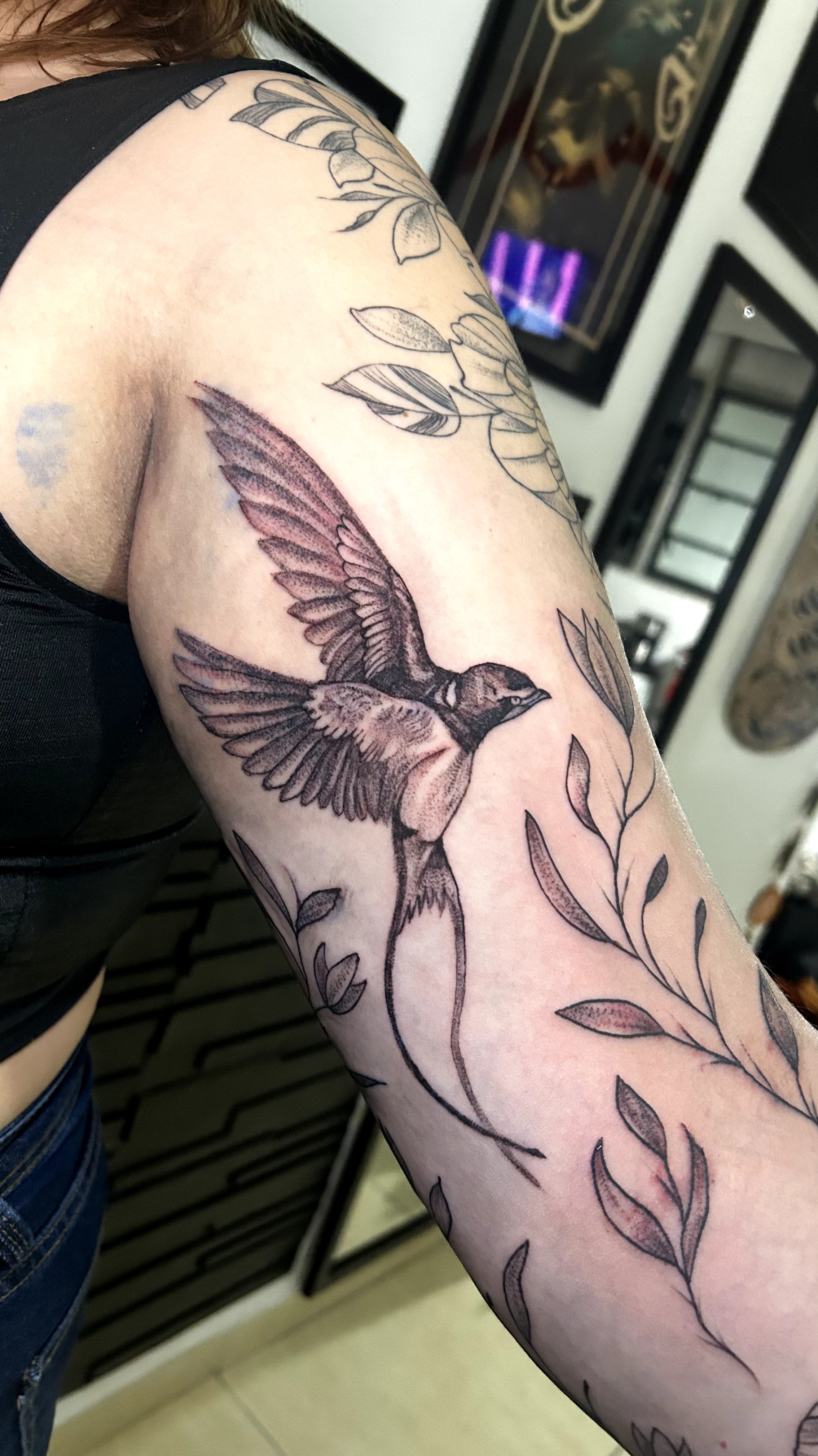 Tatuagem feita no estúdio New Is Cool